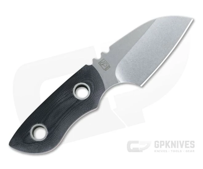 Boker Plus PryMini Pro Vox Stonewashed D2 Black G10 Fixed Blade Neck Knife 02BO017 - Image 3