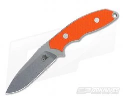 Hinderer Knives Flashpoint Orange 3" Fixed S35VN Blade