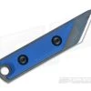 NCC Knives EDC Kiridashi Distressed O1 Blue G10 Fixed Blade