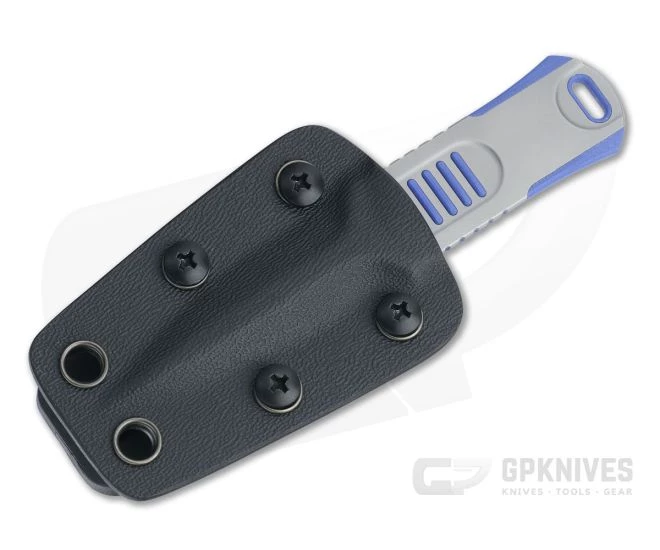 WE Knives OSS Dagger Lundquist Stonewashed 20CV Blue G10 Lapel Knife 2017C - Image 2