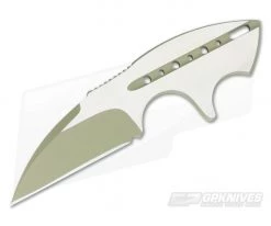 Todd Begg 2-Tone Tree Frog Desert Sage Cerakote Neck Knife