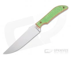 Lhotak Designs RL6 Mini Utility ATI 425 Green Snake Juma Fixed Blade 4793