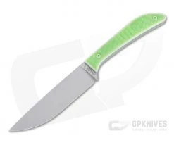 Lhotak Designs RL5 Scrap Knife ATI 425 Green Snake Juma and Elforyn Fixed Blade 4794
