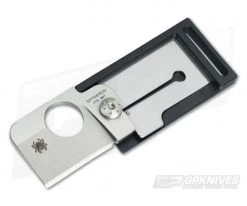 Spyderco SquareHead Black Lightweight FRN Dog Tag Folding Knife C193PBK