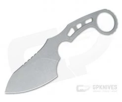 CIVIVI Planck Gray Stonewashed D2 Maciej Torbé Fixed Blade Neck Knife C2022A