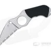 Spyderco Swick 6 Small Wharncliffe Serrated LC200N Fixed Blade Neck Knife FB14S6