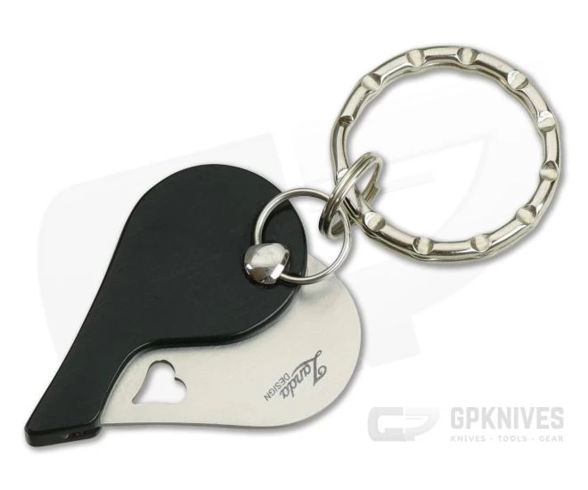 LionSteel LionBeat Ebony Wood Pendant Knife - Image 2