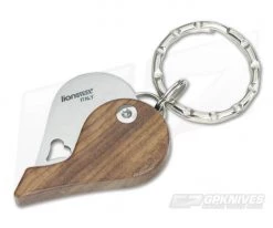 LionSteel LionBeat Santos Wood Pendant Knife