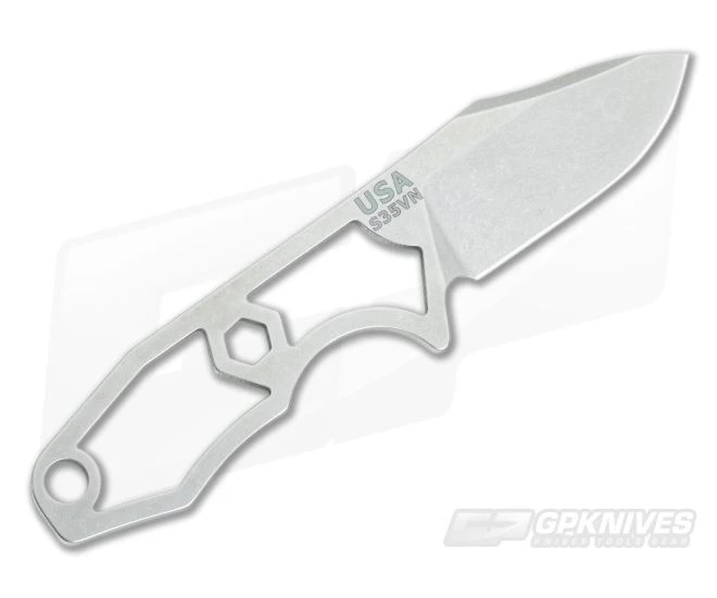 Hinderer Knives LP-1 S35VN Fixed Blade Neck Knife - Image 3
