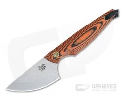 Smith & Sons Shrew AEB-L Orange/Black G10 EDC Neck Knife